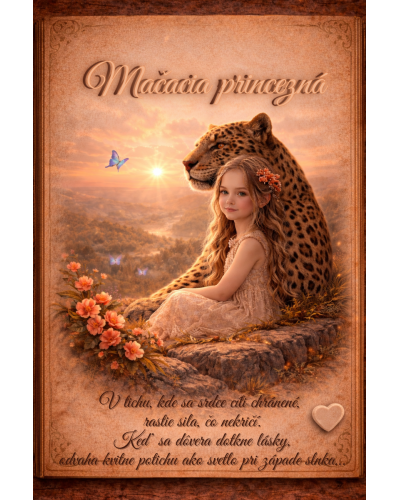 Dievčenský školský set TOPGAL ENDY23037 Mačacia princezná s motívom mačky – batoh a peračník pre prváčku