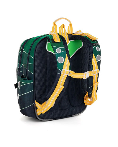 Hrdina polí TOPGAL ENDY23015 chlapčenský školský set s traktorom a farmárskym motívom