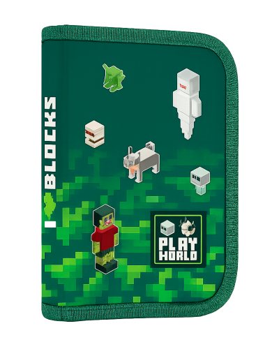 Bloková realita TOPGAL MIRA20046 chlapčenský školský set pixelový dizajn