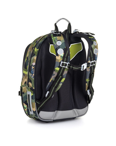 Bloková realita TOPGAL MIRA20046 chlapčenský školský set pixelový dizajn