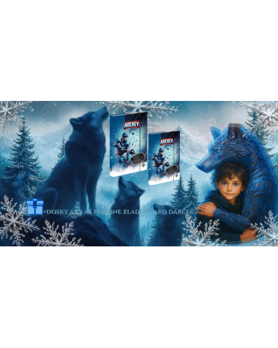 Ľadová odvaha TOPGAL CODA24017 chlapčenský školský set hokejový motív