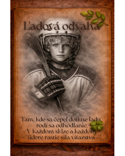 Ľadová odvaha TOPGAL CODA24017 chlapčenský školský set hokejový motív