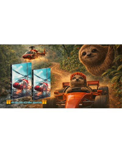 Rýchlosť odvahy školský set TOPGAL ENDY25013 chlapčenský batoh s peračníkom