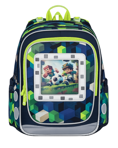 Chlapčenský školský set TOPGAL ENDY24015 Zlatá vízia – ergonomický batoh s moderným športovým motívom