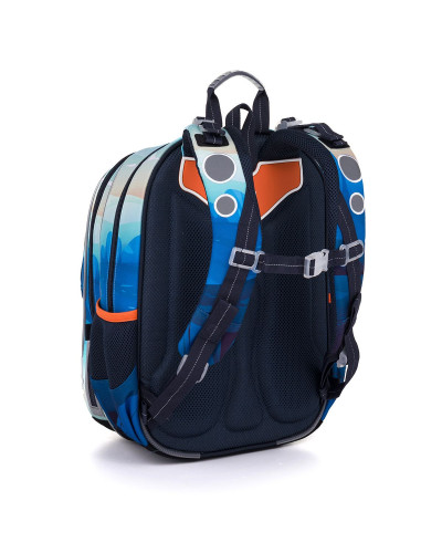 Chlapčenský školský set TOPGAL ELLY25015 Farmárske šťastie – ergonomický batoh s farmárskym motívom