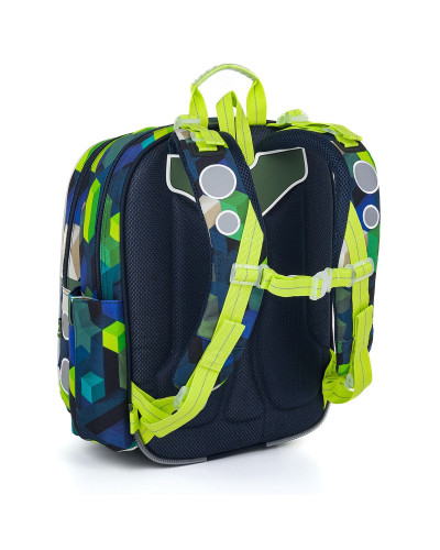 Chlapčenský školský set TOPGAL ENDY24015 Zlatá vízia – ergonomický batoh s moderným športovým motívom