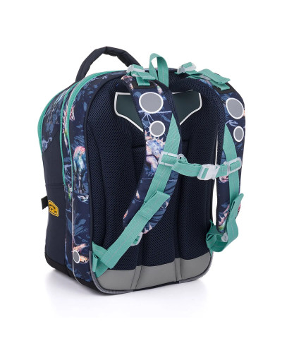 Chlapčenský školský set TOPGAL COCO25016 Raptorova odvaha – ergonomický batoh s motívom dinosaura