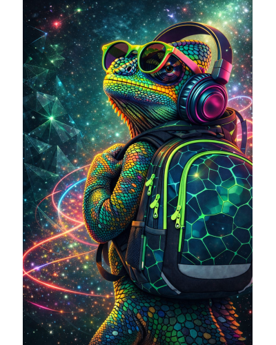 Chlapčenský školský set TOPGAL CODA25019 Level poznania – ergonomický batoh s herným motívom a moderným dizajnom