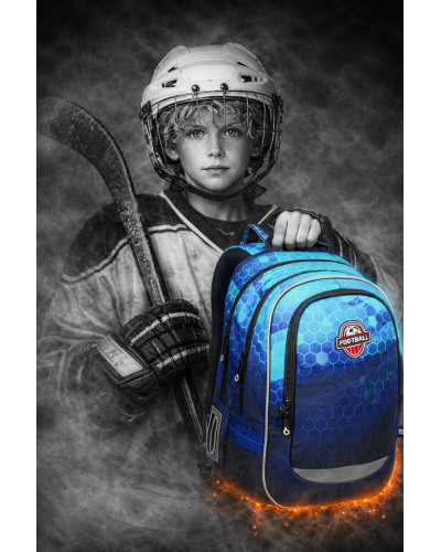 Ľadová odvaha TOPGAL CODA24017 chlapčenský školský set hokejový motív