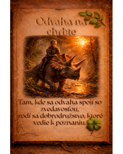 chlapčenský školský set TOPGAL ENDY23039 – školský batoh s motívom jazdca