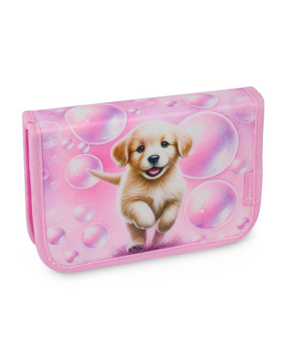 Školský set pre prváčky Bagmaster LUMI 26A so psíkom – batoh a peračník🐶