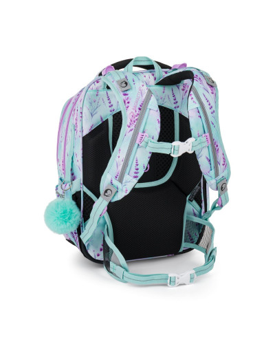 Školský set pre prváčky Bagmaster LUMI 26B – batoh, peračník a vrecko s koníkom 🐎