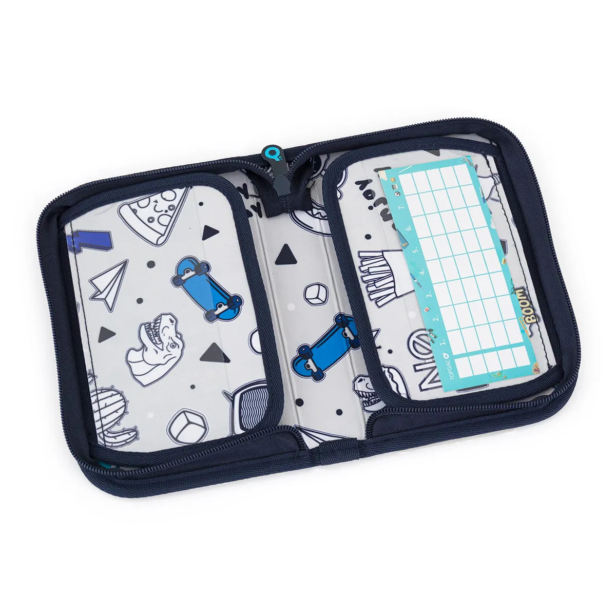 Školský peračník hokejový motív vnútro