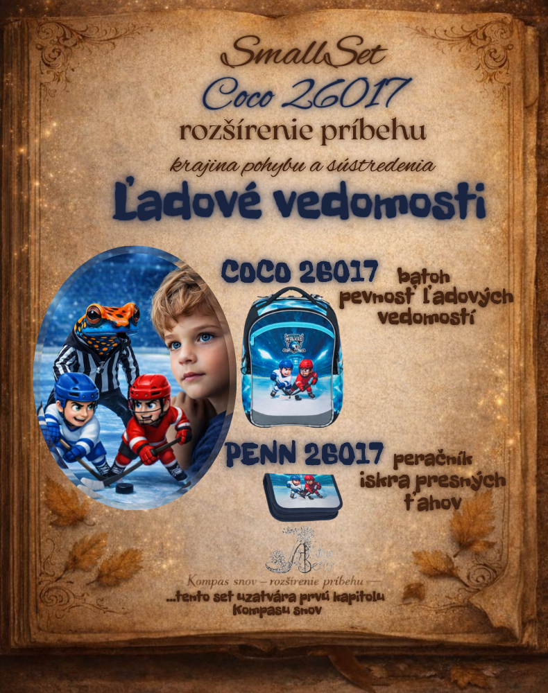 Chlapec s batohom Ľadové vedomosti