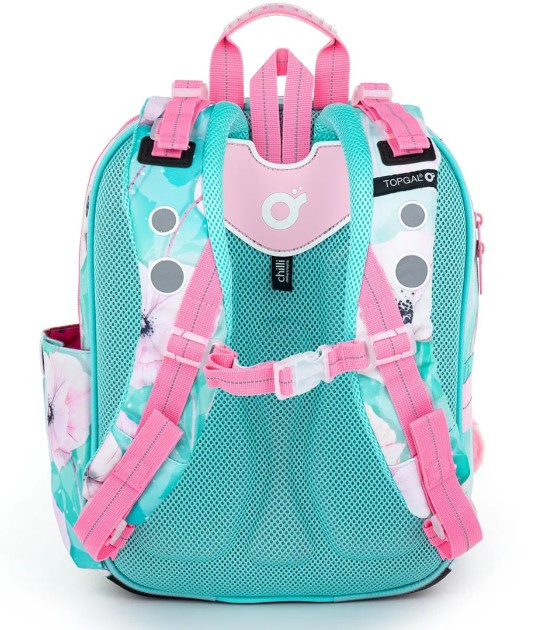 Školský batoh ENDY zozadu – ergonomický chrbát a pohodlné popruhy