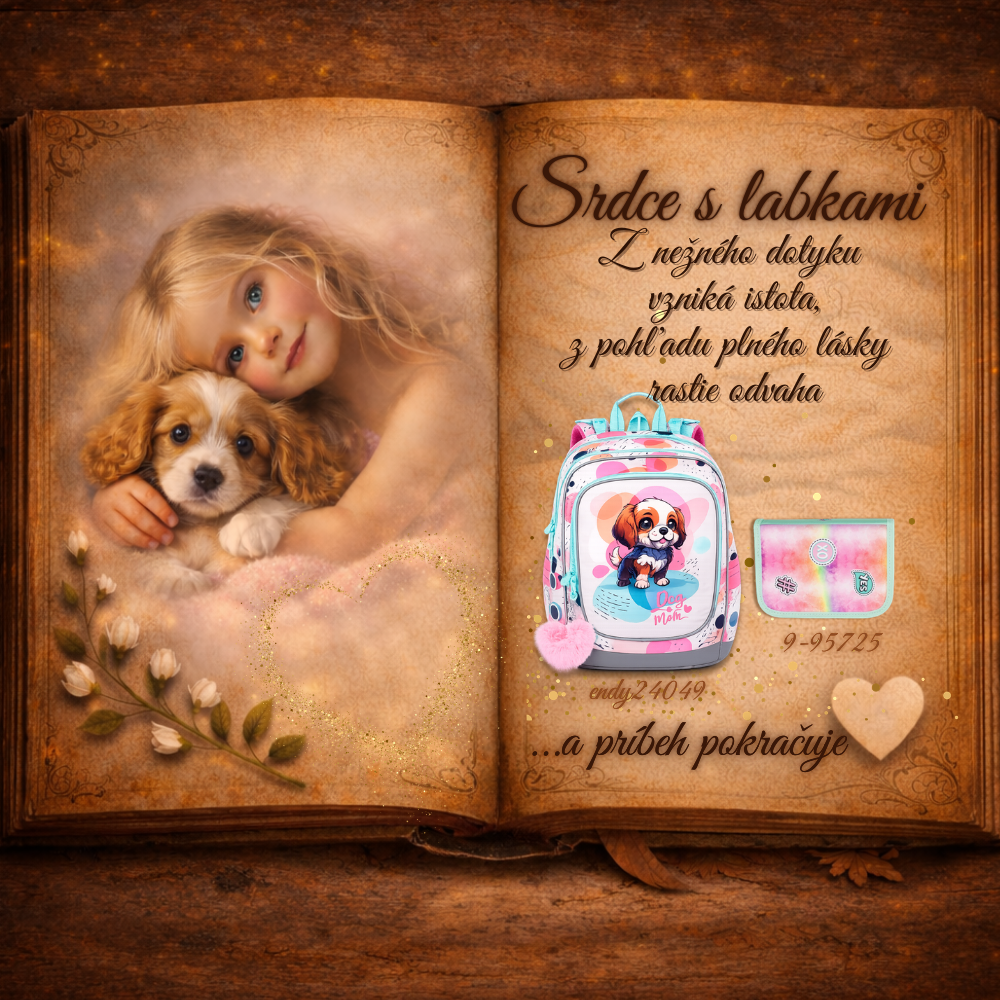 Srdce s labkami – školský set