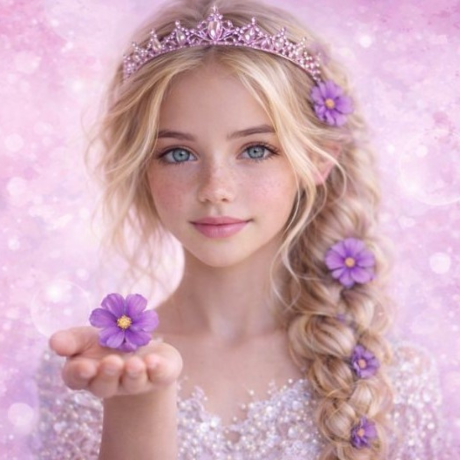 Detail školského setu – trblietavý motív