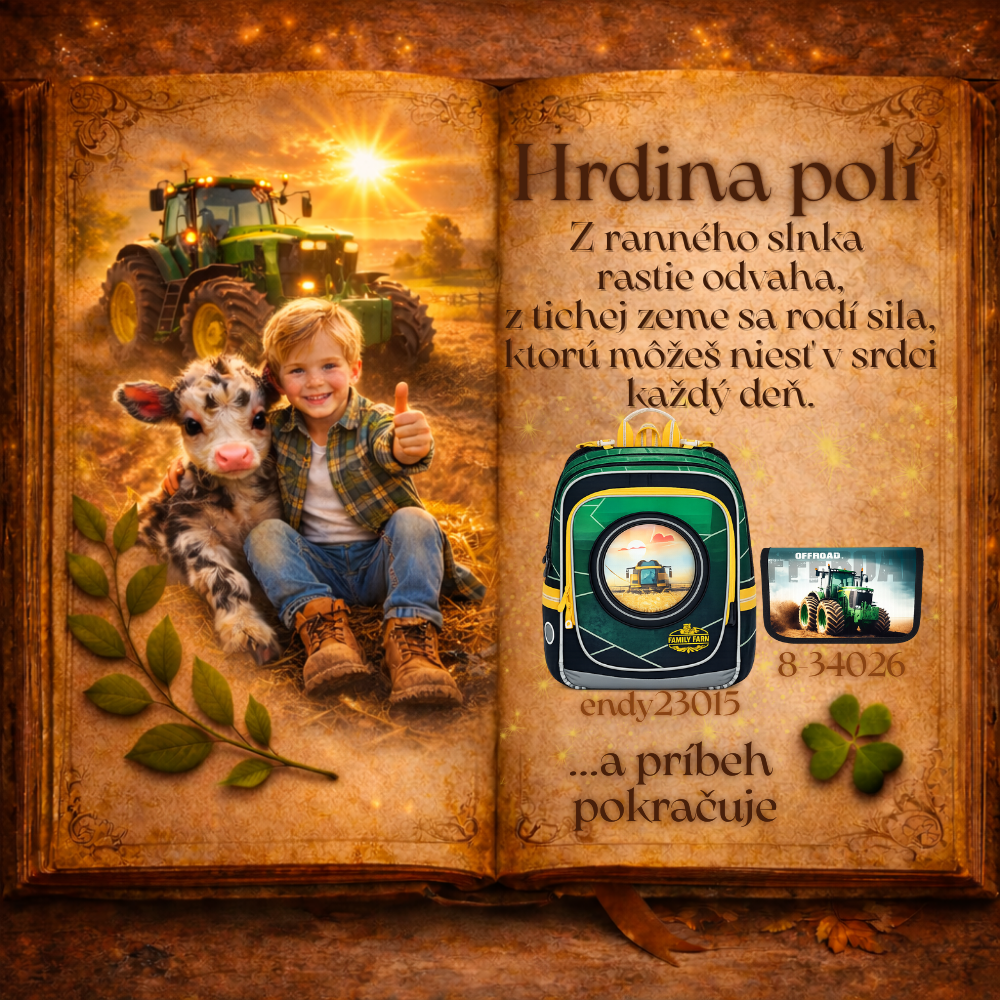 Hrdina polí - školský set TOPGAL ENDY23015