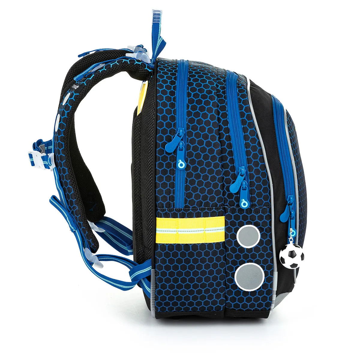 Futbalová školská taška - predný pohľad