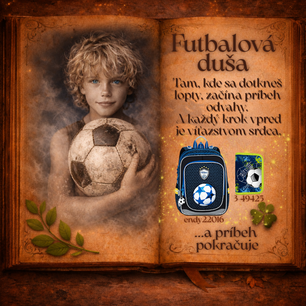 Futbalová duša - chlapčenský školský set