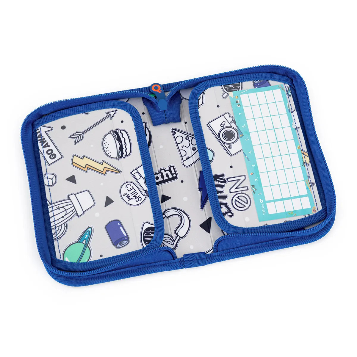 Školský peračník Galaxia poznania vnútro organizácia