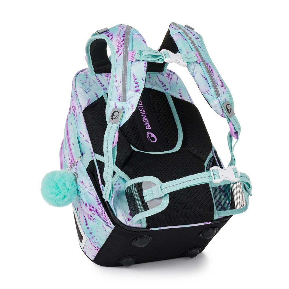 detail zadnej časti batohu LUMI 26B ergonomické polstrovanie