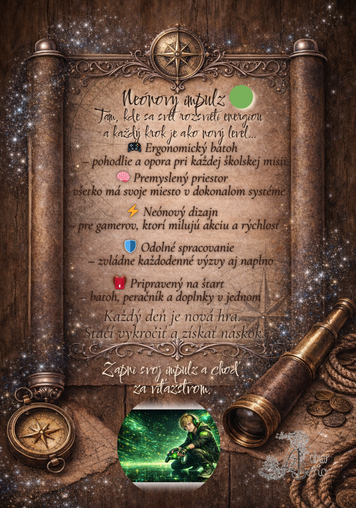 Chlapčenský školský set Topgal – hlavný vizuál produktu